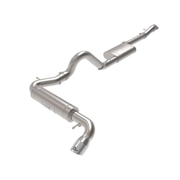 2021+ Bronco aFe Apollo GT 3" SS CAT Back Exhaust - Polished Tip