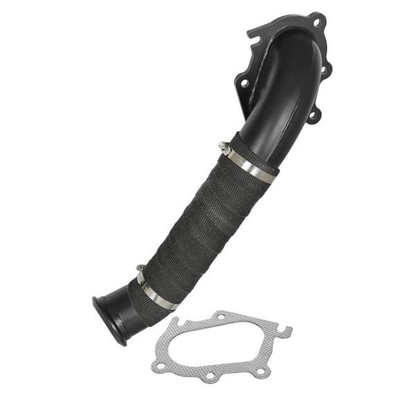 aFe Power ATLAS 3" Steel Downpipe for 2001-2004 Chevy Silverado Duramax, GMC Sierra 6.6L LB7 - 49-04093