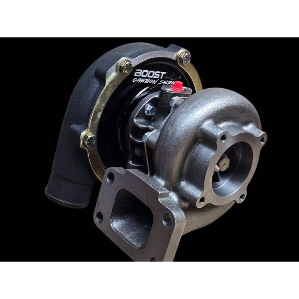 Carbon Seal T3 5757 Turbocharger Rated to 550HP by BoostLab Carbon Seal T3 5757 Turbocharger Rated to 550HP by BoostLab