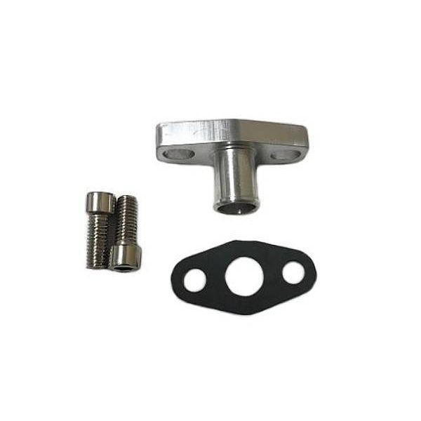 Oil Drain Flange Kit, 5/8th" Barb for BorgWarner EFR 6258, 6758, 7163, 7670, 8070, 8374, 8474, 9174, 9274, 9180, 9280