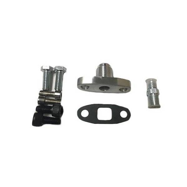 BorgWarner S200 S300 S400 -4an Oil Feed / -10an Oil Drain Kit