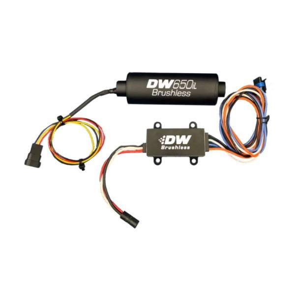 Deatschwerks DW650iL 650LPH Brushless External Fuel Pump (Speed) - 9-650-C105