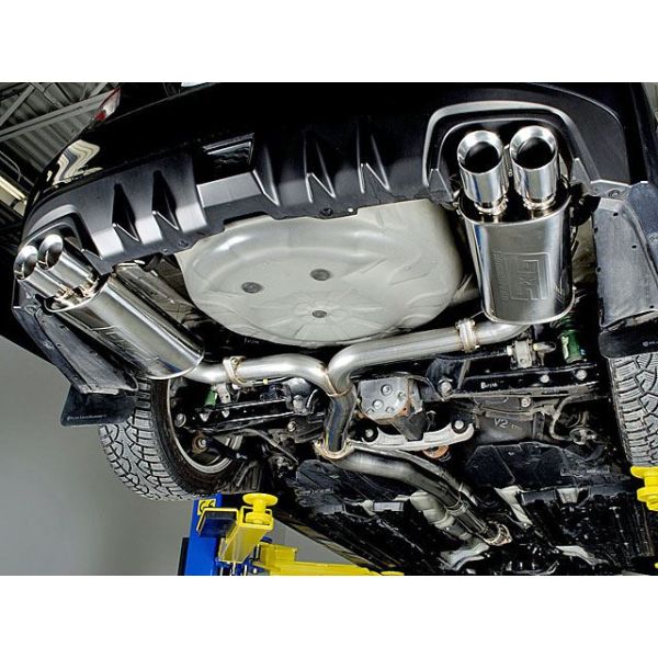 GrimmSpeed CAT Back Exhaust System - NonResonated for 2011-2021 Subaru STi & WRX Sedan - 070034