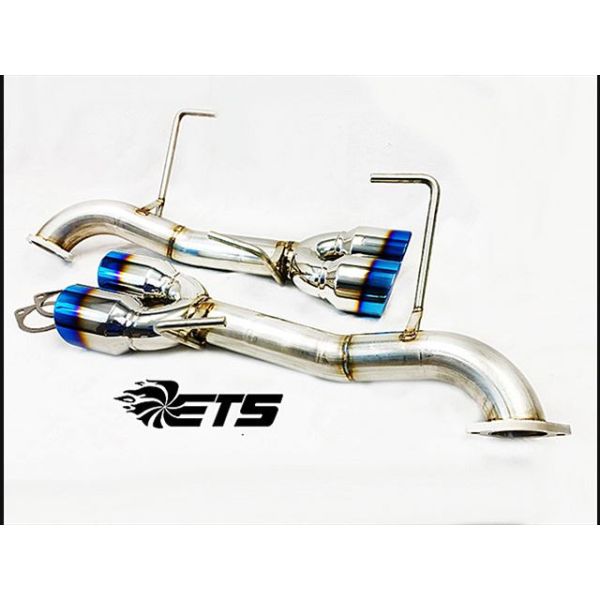 ETS Axle Back Exhaust System no Muffler