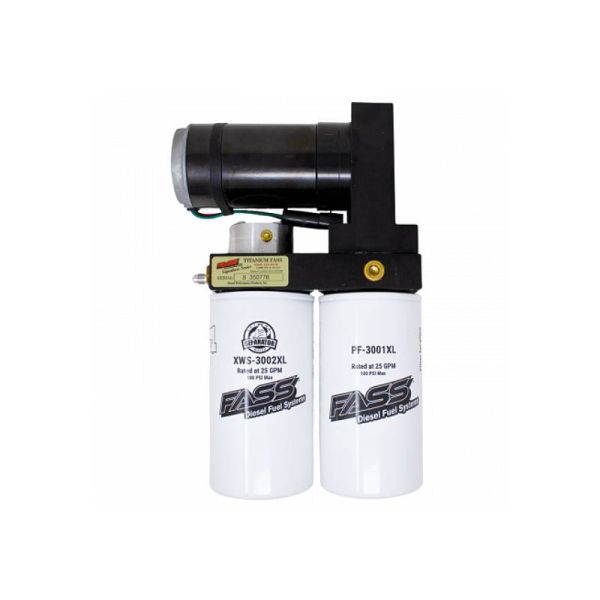 FASS Diesel Fuel System, Universal, Industrial Series, Class 8, Semi, 250GPH