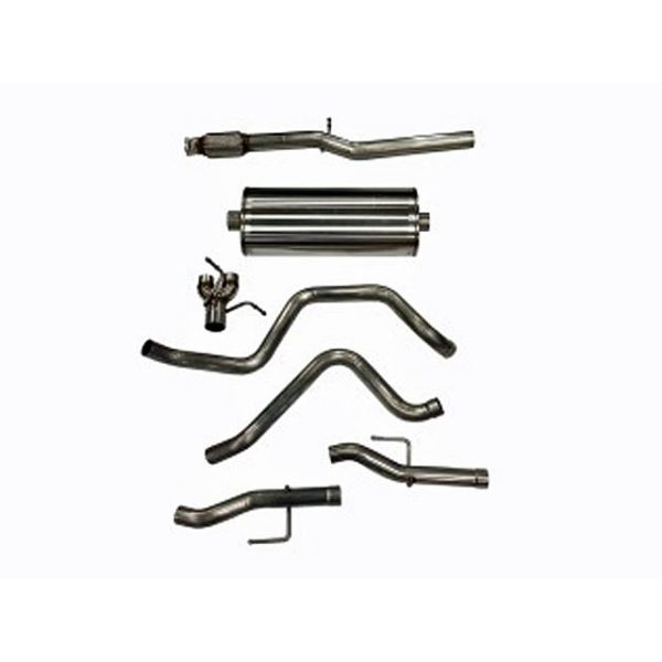 Corsa Performance Dual Rear Exit CatBack - Sport Sound Level No Tips Corsa Performance Dual Rear Exit CatBack - Sport Sound Level No Tips