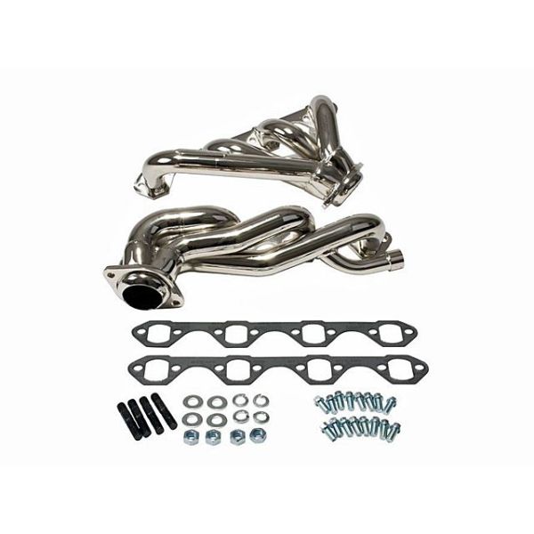 BBK Performance Shorty Unequal Length Exhaust Headers - Chrome