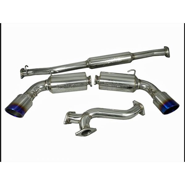 Injen SS Dual Tip Cat Back Exhaust 