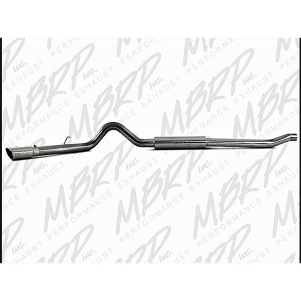 MBRP 4" CAT Back Single Side (Stock Cat) Exit - T409 for 2003-2007 Ford Powerstroke 6.0L - S6208409