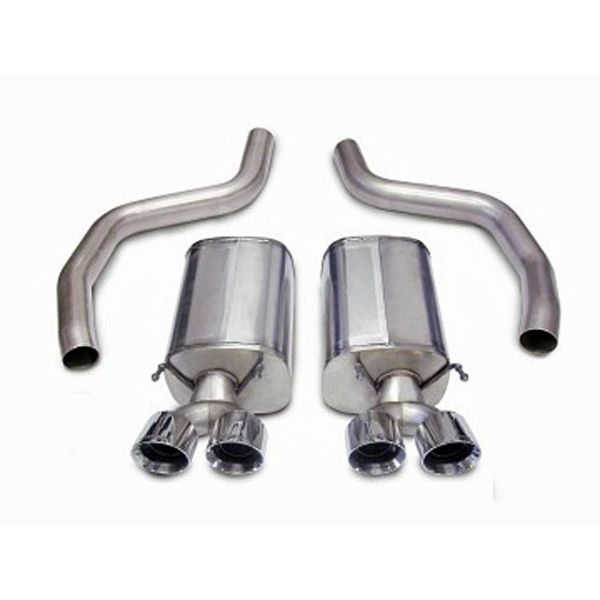 Corsa Performance Dual Rear Exit Axle-Back with Twin 4.0 Inch Tips - Sport Sound Level