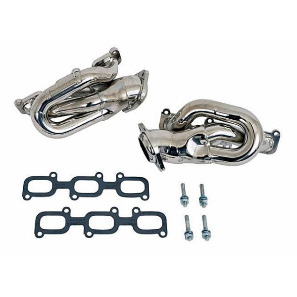 BBK Performance Shorty Tuned Length Exhaust Headers - Chrome