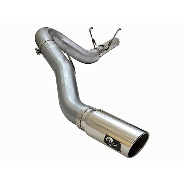 aFe Power Large Bore-HD 5 Inch Stainless Steel DPF-Back Exhaust System aFe Power Large Bore-HD 5 Inch Stainless Steel DPF-Back Exhaust System