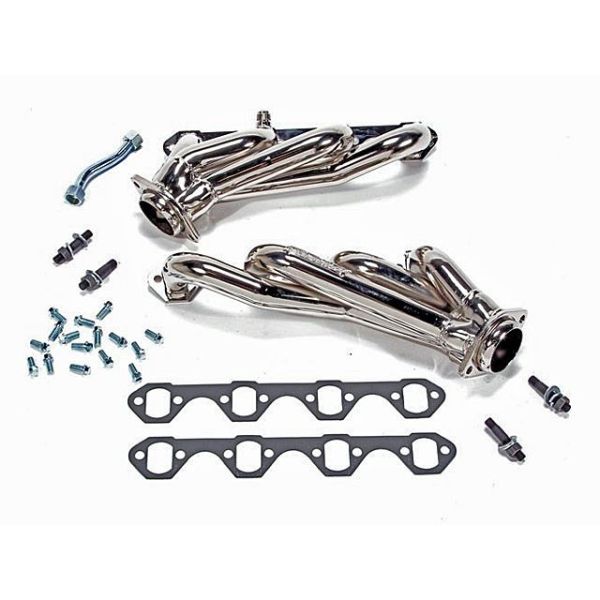 BBK Performance Shorty Unequal Length Exhaust Headers - Chrome