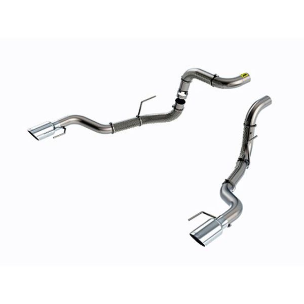 Borla Tailpipe Assembly - SS Tips Borla Tailpipe Assembly - SS Tips