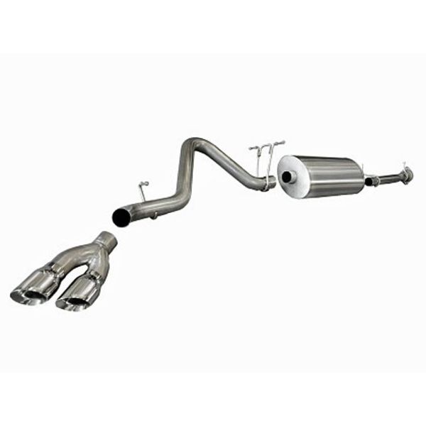 Corsa Performance Cat-Back with Twin 4.0 Inch Tip - Sport Sound Level