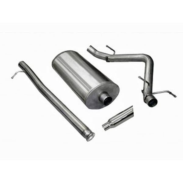 Corsa Performance Single Side Exit Catback With 4.0 Inch Tip - Sport Sound Level