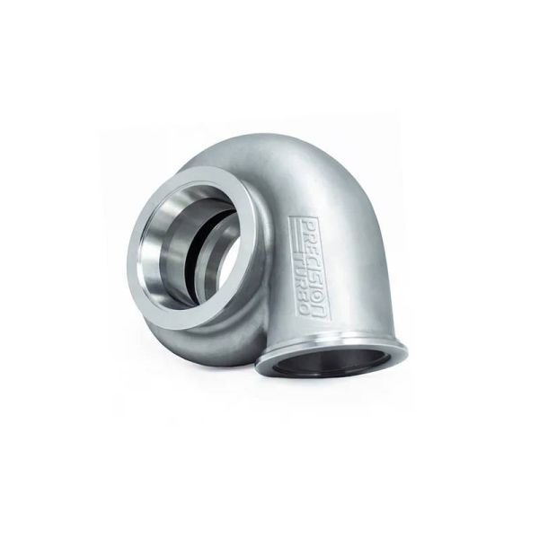 Precision Stainless Steel V-Band In / V-Band Out, .82ar, 66mm Turbine Housing
