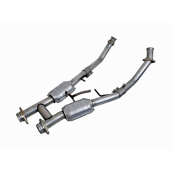 BBK Performance High Flow H Pipe With Catalytic Converters - Aluminized Steel BBK Performance High Flow H Pipe With Catalytic Converters - Aluminized Steel