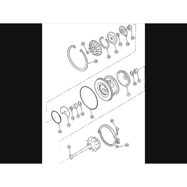 BMW N54 Turbocharger Rebuild Kit