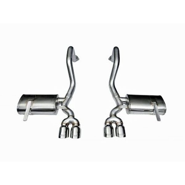 Corsa Performance Axle-Back with Twin 3.5 Inch Tips - Xtreme Sound Level Corsa Performance Axle-Back with Twin 3.5 Inch Tips - Xtreme Sound Level