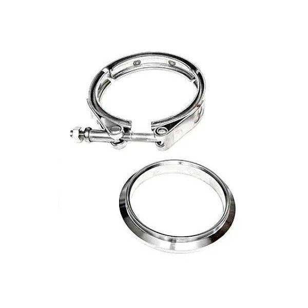 T4 Divided Sportsman VBand Outlet Flange and Clamp Kits