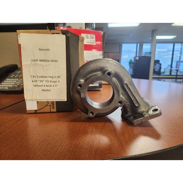 Garrett T3 (T31) .48 A/R 4 Bolt Stage 3 "76" Trim Turbine Housing