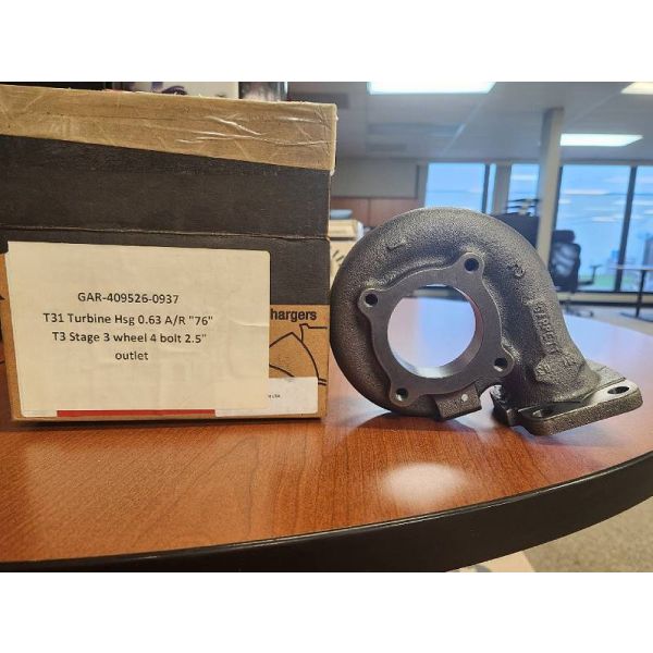 Garrett T3 (T31) .63 A/R 4 Bolt Stage 3 "76" Trim Turbine Housing