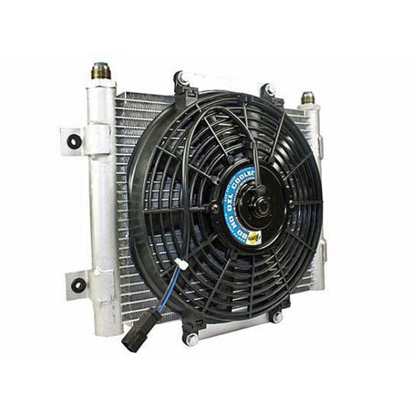 BD Diesel Xtruded Trans Oil Cooler - 0.625 inch Cooler Lines