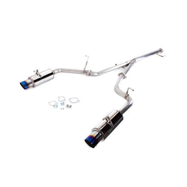 Revel Medallion Concept G Blue Catback Exhaust for 1990-1999 Mitsubishi 3000GT - T90034