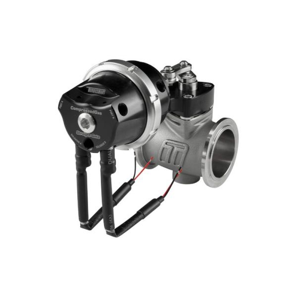 Turbosmart Compressed Gas StraightGate40 Inbuilt Solenoids 7PSI Black Wastegate Turbosmart Compressed Gas StraightGate40 Inbuilt Solenoids 7PSI Black Wastegate