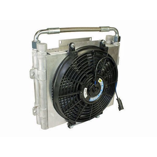 BD Diesel Xtrude Double Stacked Transmission Cooler Kit - Universial 0.50 inch Tubing BD Diesel Xtrude Double Stacked Transmission Cooler Kit - Universial 0.50 inch Tubing