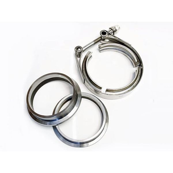 ATP 3 Inch VBand Flange and Clamp Set