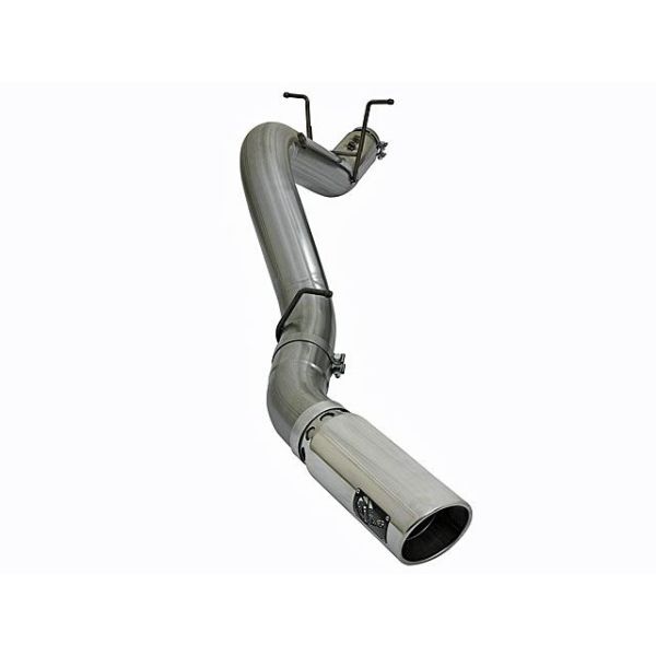 aFe POWER Large Bore-HD 5 Inch 409 Stainless Steel DPF-Back Exhaust System