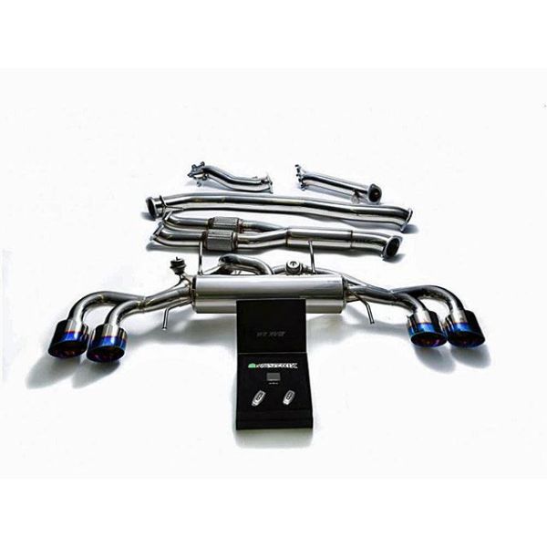 Armytrix Valvetronic Catback Exhaust System for 2009-2021 Nissan Skyline R35 GTR - NI35S-QS12B, NI35S-QS12M