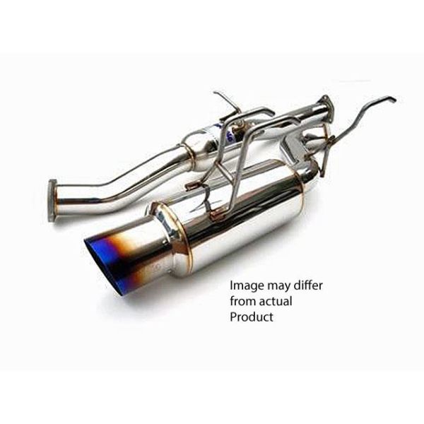 Invidia N1 Single SS Tip Cat-back Exhaust - 76mm
