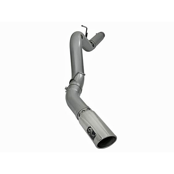 aFe Power Large Bore-HD 5 Inch 409 Stainless Steel DPF-Back Exhaust System aFe Power Large Bore-HD 5 Inch 409 Stainless Steel DPF-Back Exhaust System