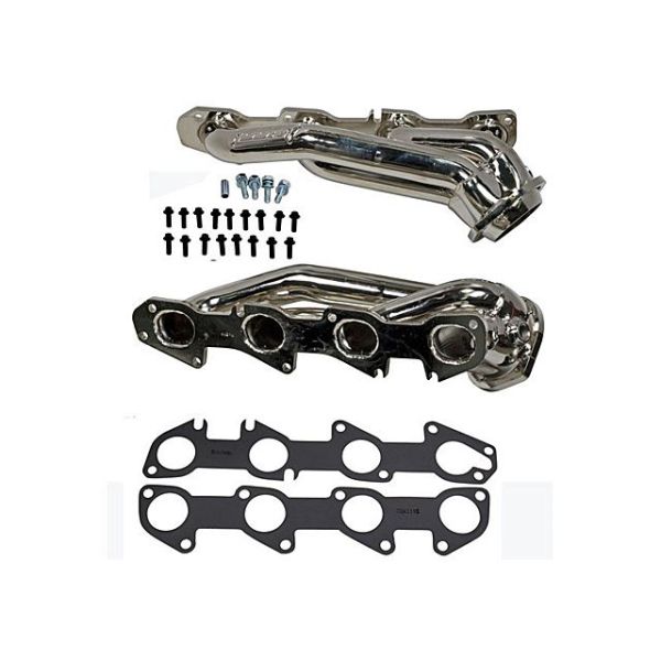 BBK Performance Shorty Tuned Length Exhaust Headers - Chrome