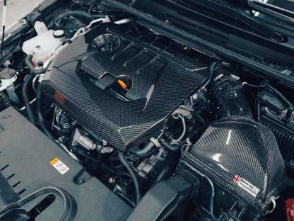Carbon Fiber CF Engine Cover for 2023 and up Corolla GR by Forge