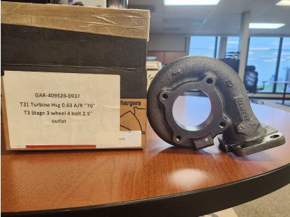 Garrett T3 (T31) .48 A/R 4 Bolt Stage 3 "76" Trim Turbine Housing