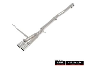 aFe POWER MACH Force-Xp 2.5 Inch 304 Stainless Steel Cat-Back Exhaust System