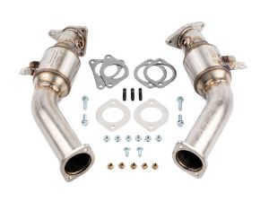 3" Street Lower Downpipes for 2016+ Q50/Q60, 2023+ 400Z VR30DDTT