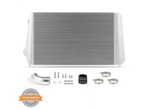 Mishimoto Duramax 6.6L L5P Performance Intercooler Upgrade (FMIC) for 2017-2019 Chevy/GMC - MMINT-DMAX-17