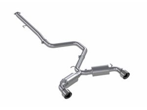 MBRP Veloster N 3" CAT Back Exhaust - Aluminized for 2019-2021 Veloster N 2.0T - S4706AL