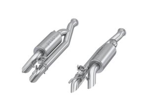 MBRP 2.5 Inch CAT Back Active Profile Quad Rear Exit Exhaust for 2019-2025 Mercedes G63 AMG