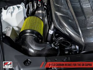 GR Supra Carbon S-Flo Carbon Intake System fit 2020+ Toyota Supra 3.0L B58 - 2660-15018
