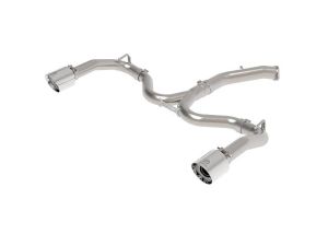 aFe Takeda Axle Back Exhaust for 2020-2021 Kia Forte GT Polished