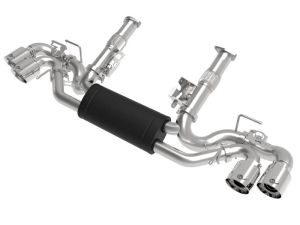 aFe MACH Force-Xp 304SS CAT Back Exhaust for 2020-2025 Chevrolet Corvette Polished