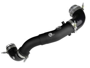 aFe 2.5in Aluminum Hot Charge Pipe for 2020-2025 Toyota GR Supra B58 Black