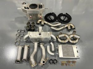 Intercooled Premium C8 Twin Turbo Kit for 2020 and Up Chevy Corvette C8 6.2L