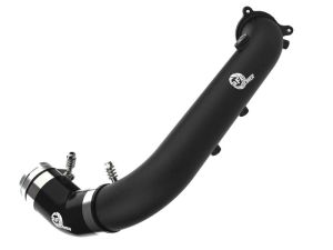 aFe 2.75" Aluminum Hot Charge Pipe for 2021-2024 Toyota GR Supra 2.0T Black